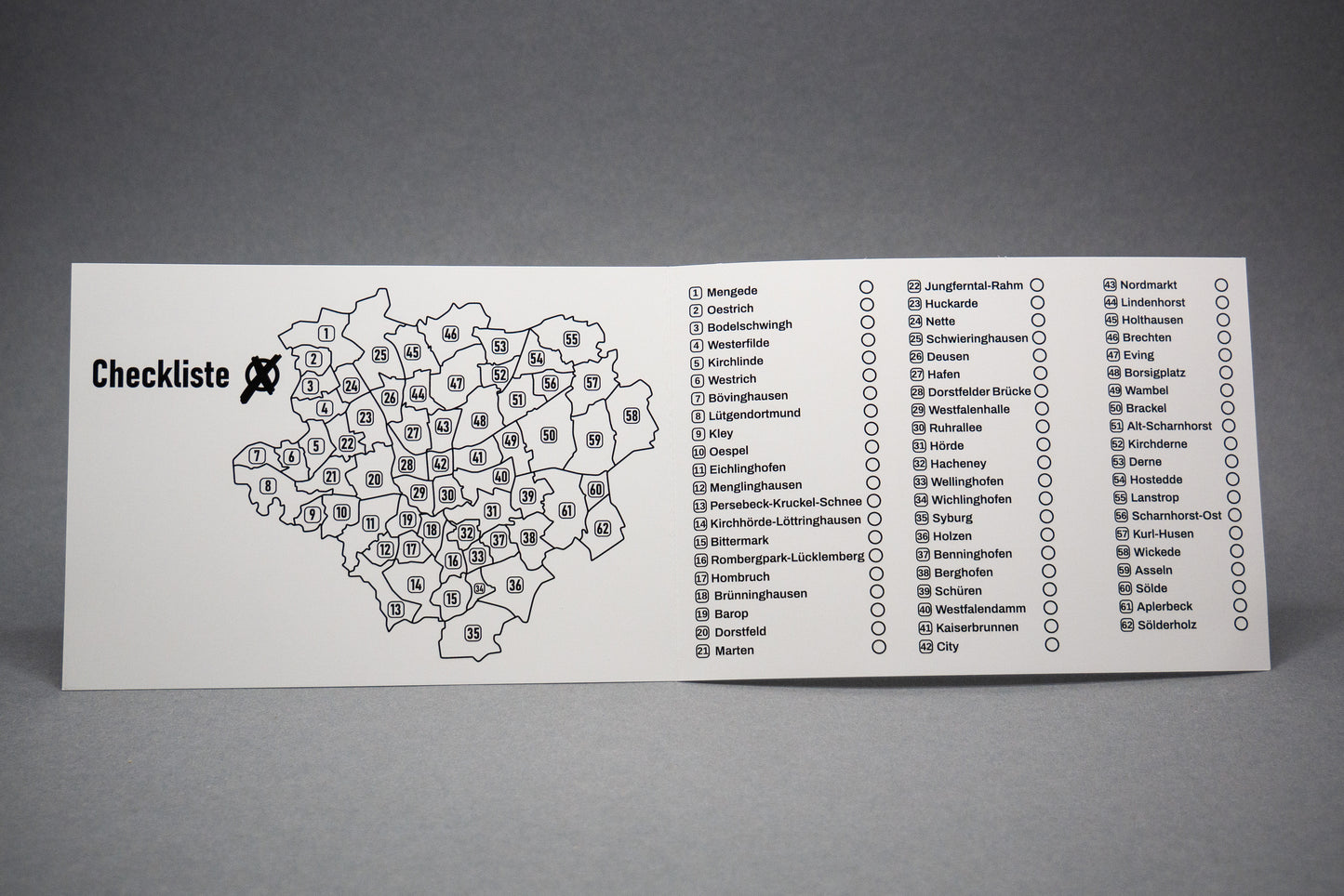 Stadtkarte Dortmund Kiosk-Tour